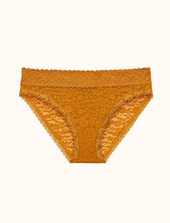Everyday Lace Bikini - Amber - Nylon/Spandex -Thirdlove