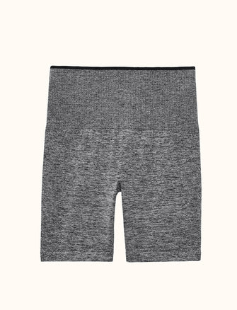 Flex Seamless Bike Short - Heather Grey - Nylon/spandex -Thirdlove