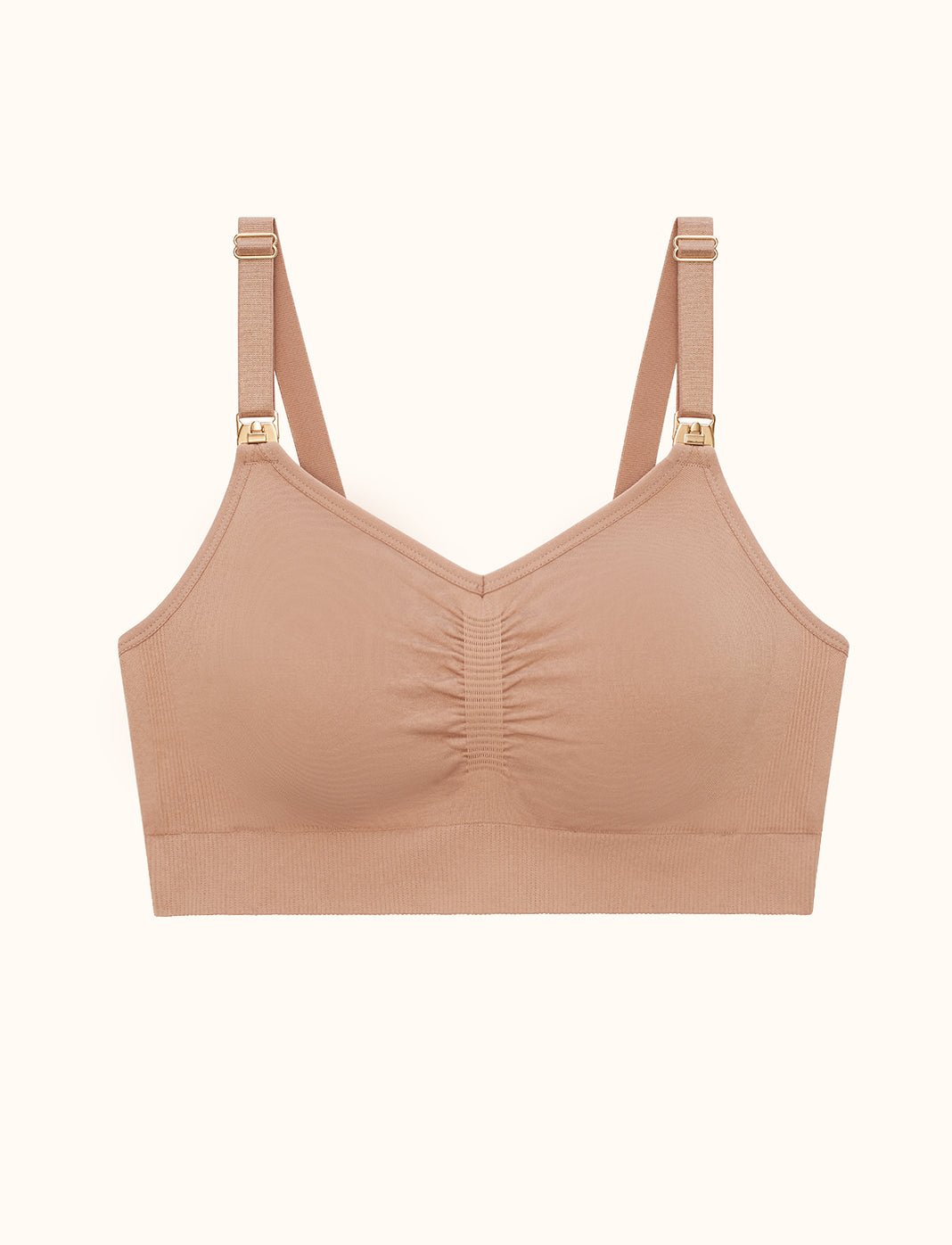 Form Seamless Nursing Bra - Taupe, Thirdlove - Nylon/Spandex