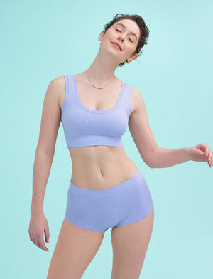 Form Seamless Scoop Bralette - Iris - Nylon/Spandex -Thirdlove