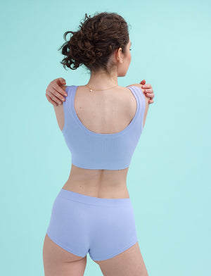 Form Seamless Scoop Bralette - Iris - Nylon/Spandex -Thirdlove