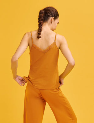 WonderKnit™ Cami - Amber - Cotton/Modal/Spandex -Thirdlove