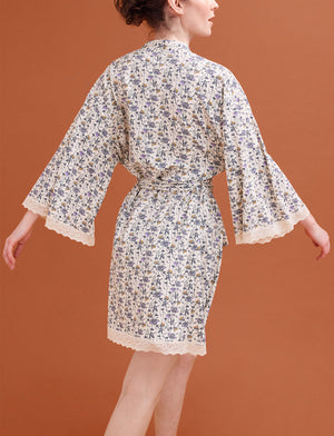 WonderKnit™ Robe - Bloom Sea Salt - Cotton/Modal/Spandex -Thirdlove