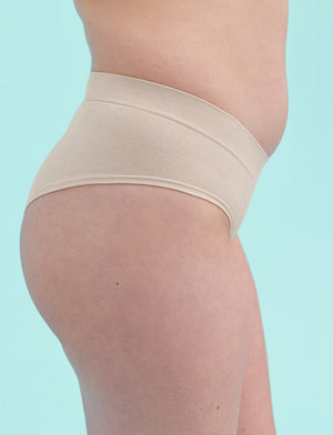 Form Seamless Hipster - Oatmeal Heather - Nylon/Spandex - ThirdLove,modelNN