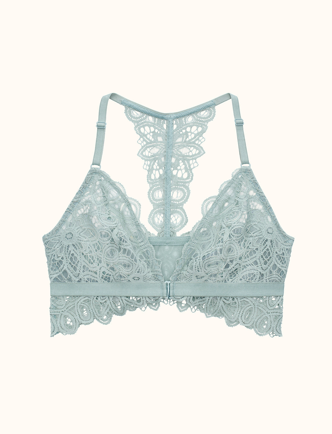 Boho Lace Front Closure Bralette - Daydream - Nylon/Spandex/Polyester -Thirdlove