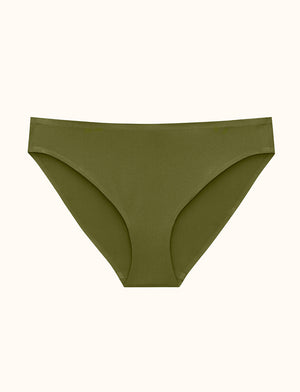 Comfort Stretch Bikini - Olive - Microfiber - ThirdLove,modelR