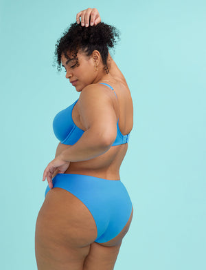 Comfort Stretch Bikini - Blue Jay - Microfiber - ThirdLove,modelV
