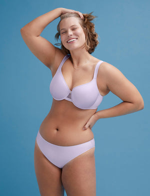 Comfort Stretch Bikini - Lavender - Microfiber - ThirdLove,modelUU