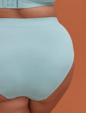 Form Seamless High-Leg Bikini - Mist - Nylon/Spandex - ThirdLove,modelVV