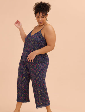 WonderKnit™ Cami - In Bloom Indigo - Cotton/Modal/Spandex -Thirdlove