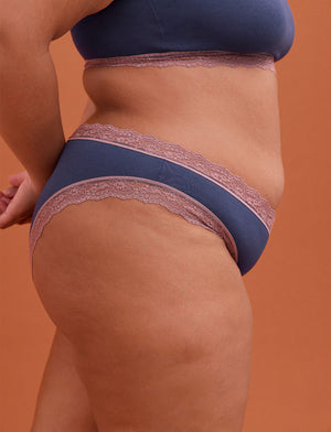 WonderKnit™ Bikini - Indigo Twilight - Cotton/Modal/Spandex - ThirdLove,model5