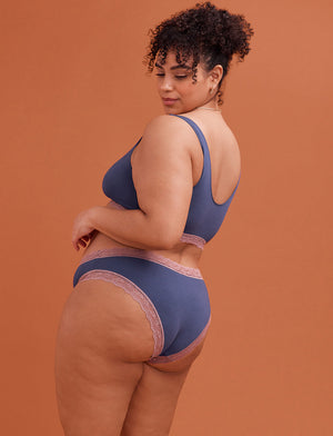 WonderKnit™ Bikini - Indigo Twilight - Cotton/Modal/Spandex - ThirdLove,model5