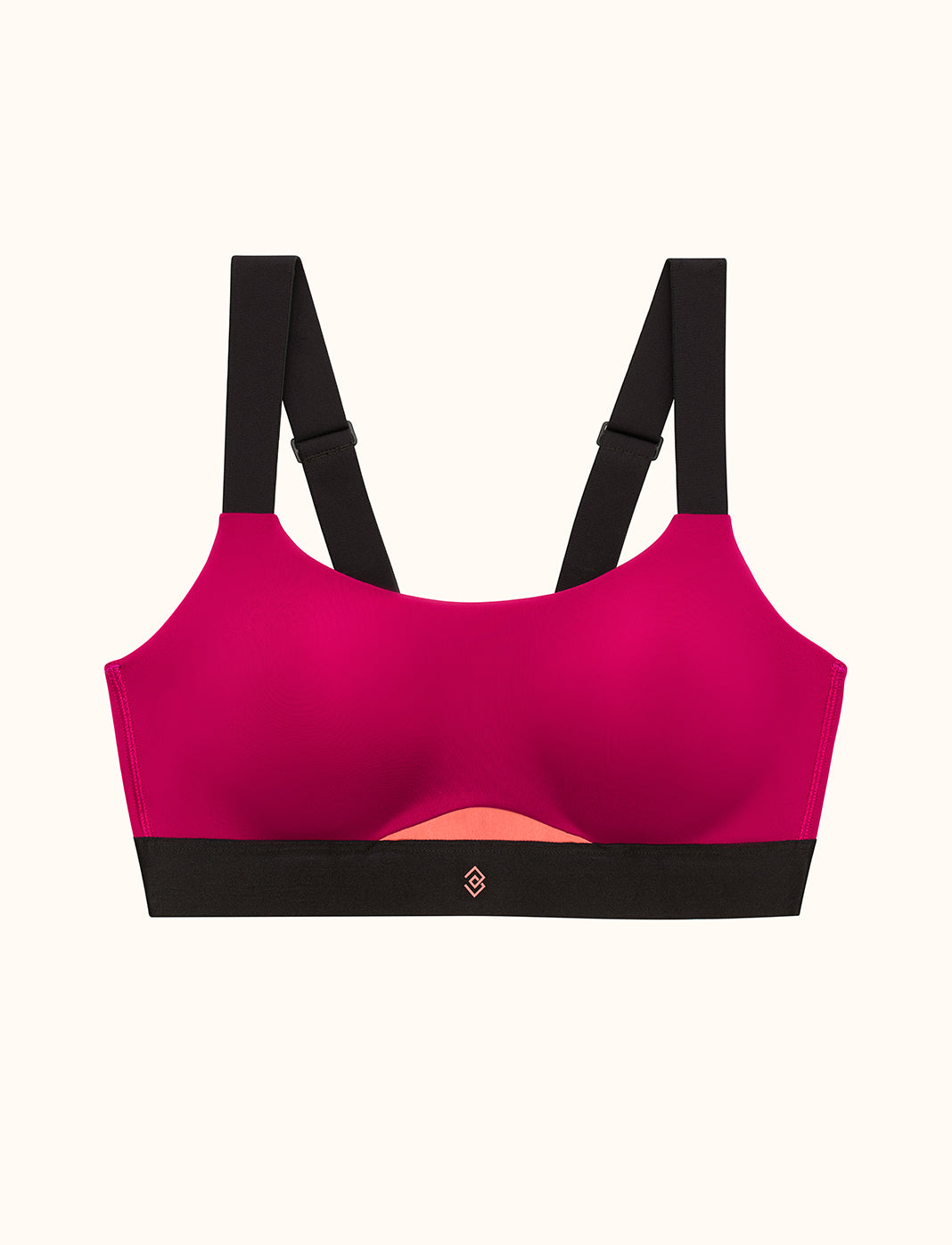 Kinetic Impact Sports Bra, Sangria - Thirdlove - Nylon/Spandex/Powermesh,modelAA