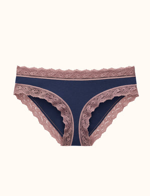 WonderKnit™ Bikini - Indigo Twilight - Cotton/Modal/Spandex - ThirdLove,model5