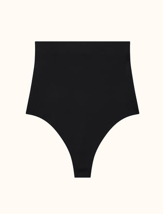 Sculpt Thong - Black - Nylon/Spandex - ThirdLove,modelNN