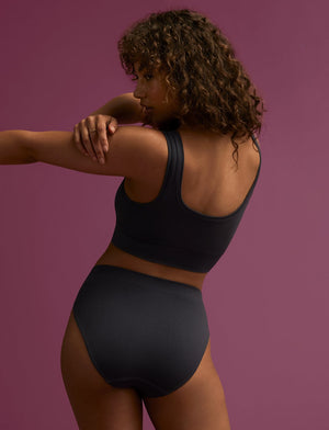 Form Seamless Scoop Bralette - Mercury - Nylon/Spandex -Thirdlove