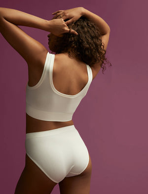 Form Seamless Scoop Bralette - Sea Salt - Nylon/Spandex -Thirdlove