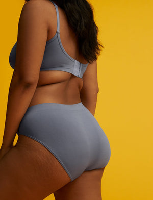Form Seamless High-Leg Bikini - Tempest Stripe - Nylon/Spandex - ThirdLove,modelDD