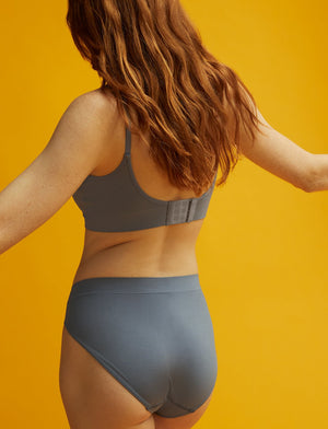 Form Seamless High-Leg Bikini - Tempest Stripe - Nylon/Spandex - ThirdLove,modelD
