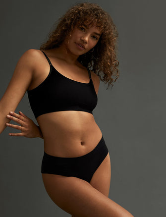 Form Seamless Hipster - Black - Nylon/Spandex - ThirdLove,modelCC