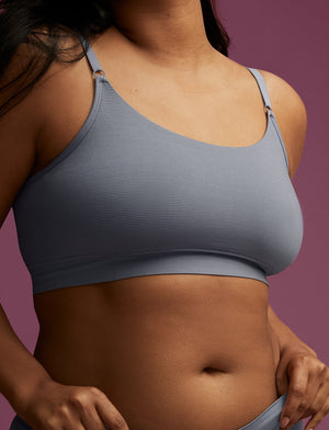 Form Seamless Adjustable Strap Wireless - Tempest Stripe - Nylon/Spandex -Thirdlove