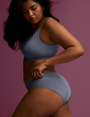 Form Seamless Adjustable Strap Wireless - Tempest Stripe - Nylon/Spandex -Thirdlove