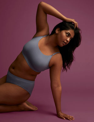 Form Seamless Adjustable Strap Wireless - Tempest Stripe - Nylon/Spandex -Thirdlove