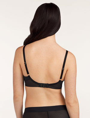 Shadow Stripe Hipster - Black  - Mesh - ThirdLove,modelL