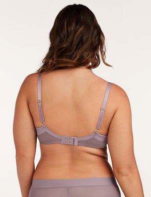 Shadow Stripe Uplift Plunge,Stormy Lilac - Thirdlove - mesh,modelE