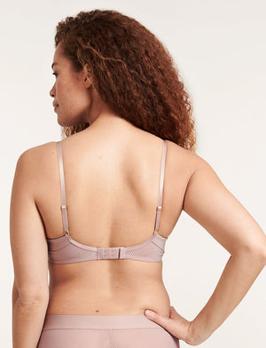 Shadow Stripe Uplift Plunge, Atmosphere - Thirdlove - Nylon/Spandex,modelW