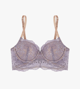 Longline Lace Balconette Bra