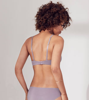 24/7™ Seamless Stripe Plunge Bra