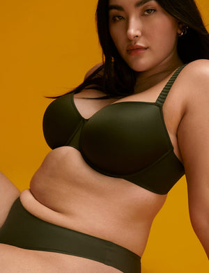 Comfort Stretch Bikini - Rainforest - Nylon/Spandex - ThirdLove,modelH