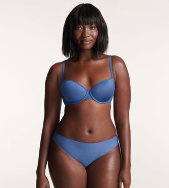 Comfort Stretch Bikini - Ultramarine - Microfiber - ThirdLove,modelAA