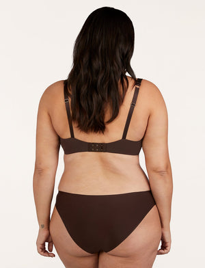 Comfort Stretch Bikini - Espresso - Microfiber - ThirdLove,modelK