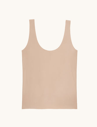 Comfort Stretch Cami - Taupe - Nylon/Spandex -Thirdlove