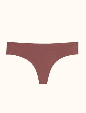 Comfort Stretch Thong - Sienna - Nylon/Spandex - ThirdLove