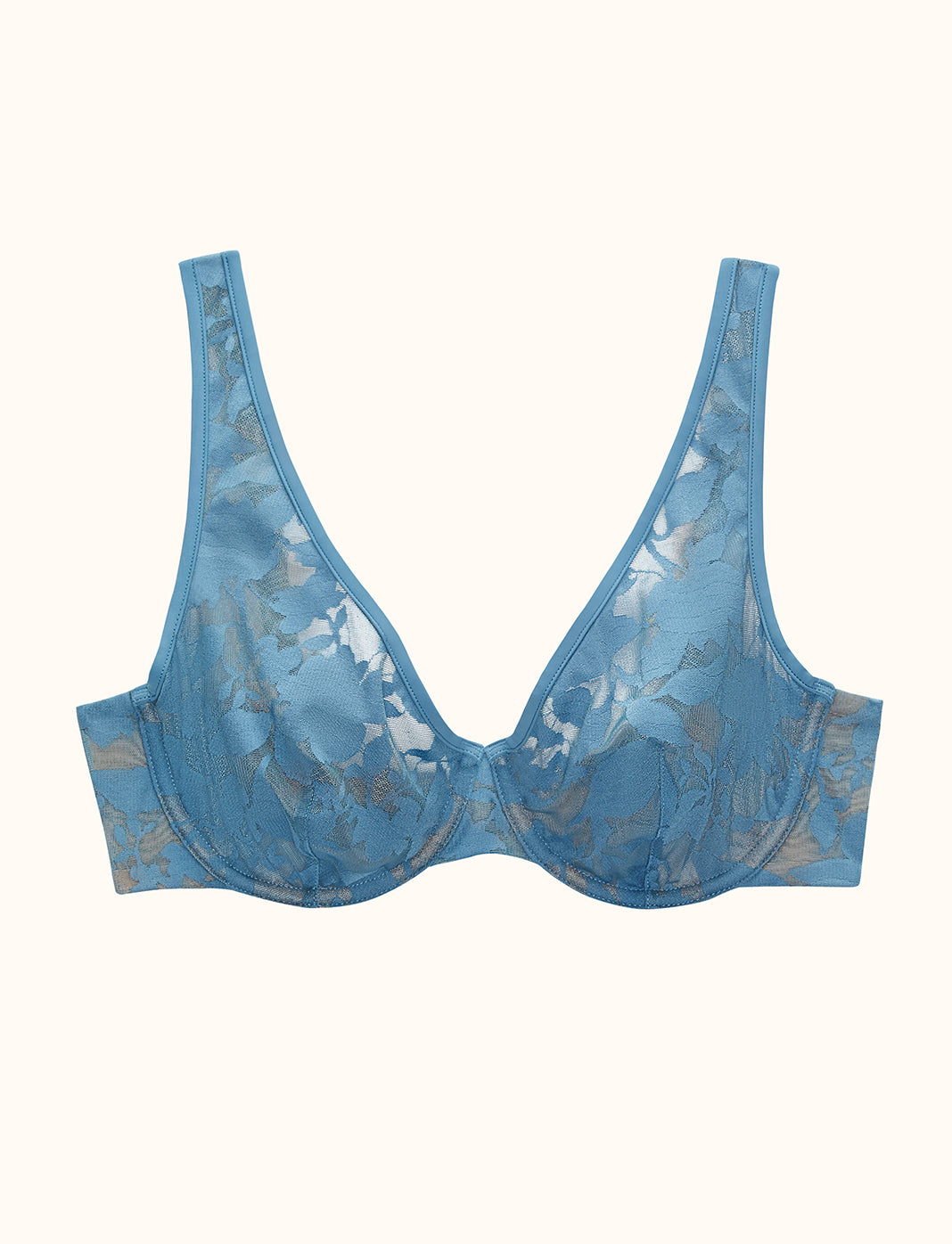 Unlined Foliage Perfect Coverage Bra, Bluestone - Thirdlove - Nylon/Spandex,modelKK