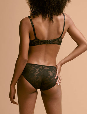 Foliage Hipster - Black - Nylon/Spandex - ThirdLove,modelKK