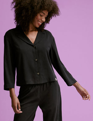 Washable Silk Long Sleeve Top