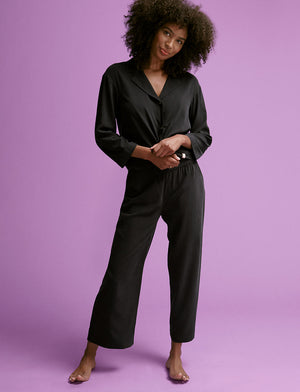 Washable Silk Long Sleeve Top