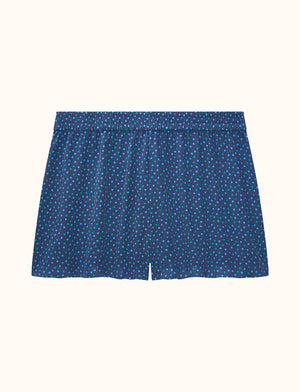 Washable Silk Short - Geo Print - Silk -Thirdlove