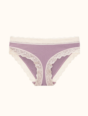 WonderKnit™ Bikini - Crushed Violet - Cotton/Modal/Spandex/Nylon - ThirdLove,modelSS