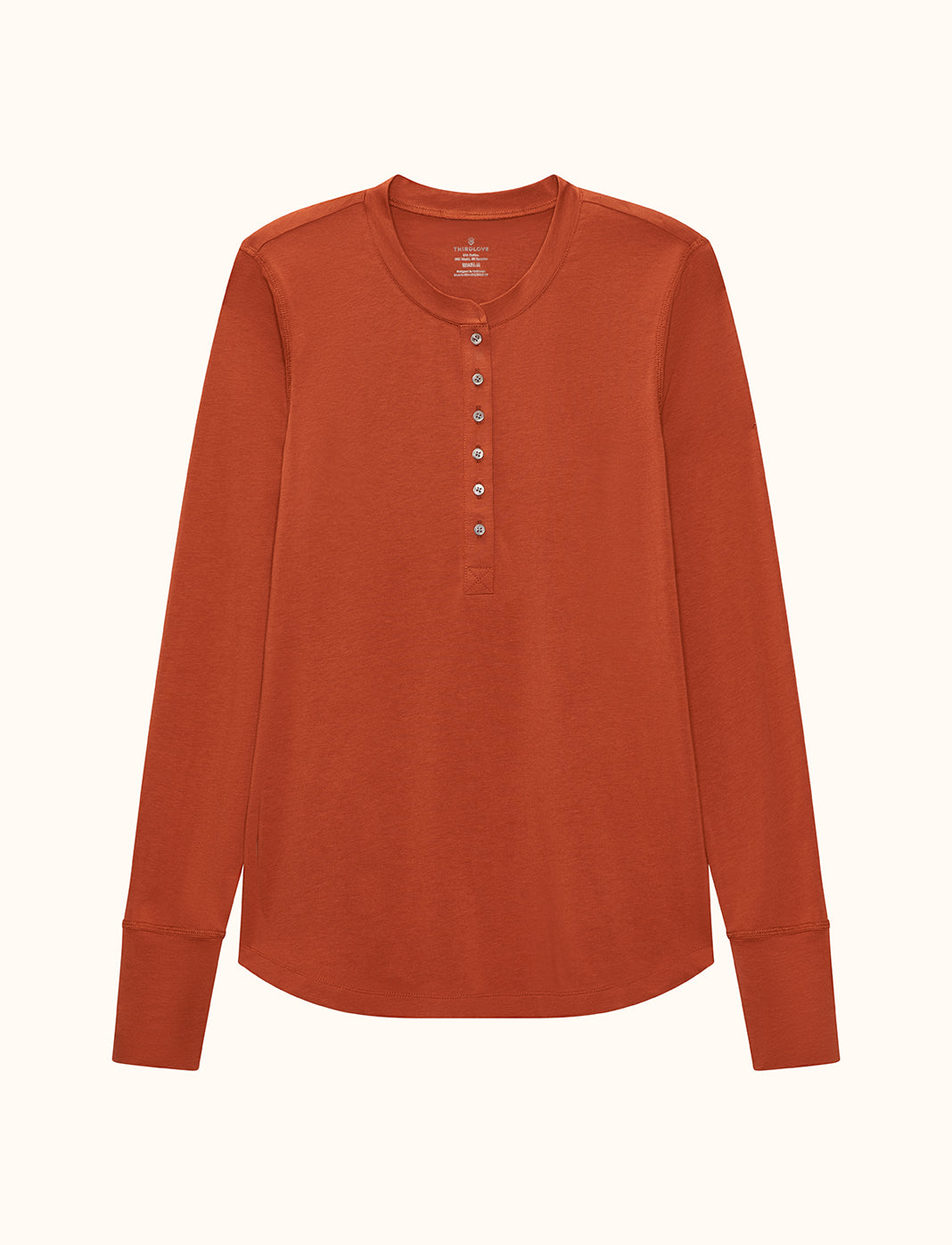 WonderKnit™ Pajama Henley - Sedona -  -Thirdlove