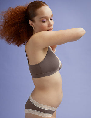WonderKnit™ Triangle Bralette - ThirdLove - Cotton/Modal/Nylon/Spandex