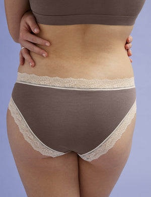 WonderKnit™ Bikini - Mink - Cotton/Modal/Spandex/Nylon - ThirdLove,modelWW