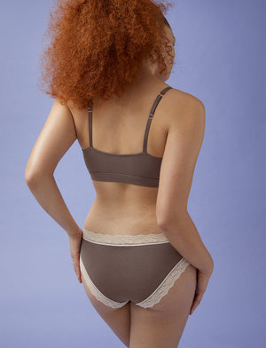 WonderKnit™ Bikini - Mink - Cotton/Modal/Spandex/Nylon - ThirdLove,modelWW
