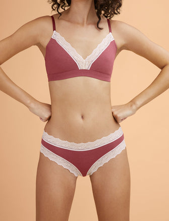 WonderKnit™ Triangle Bralette - ThirdLove - Cotton/Modal/Nylon/Spandex